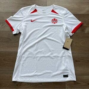 Nike White and Red Women's Jersey